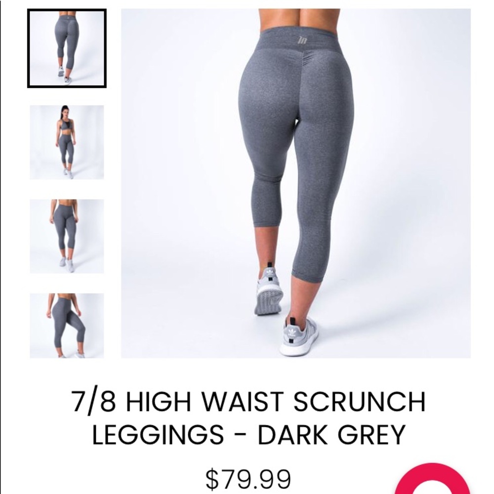 Muscle nation leggings grey